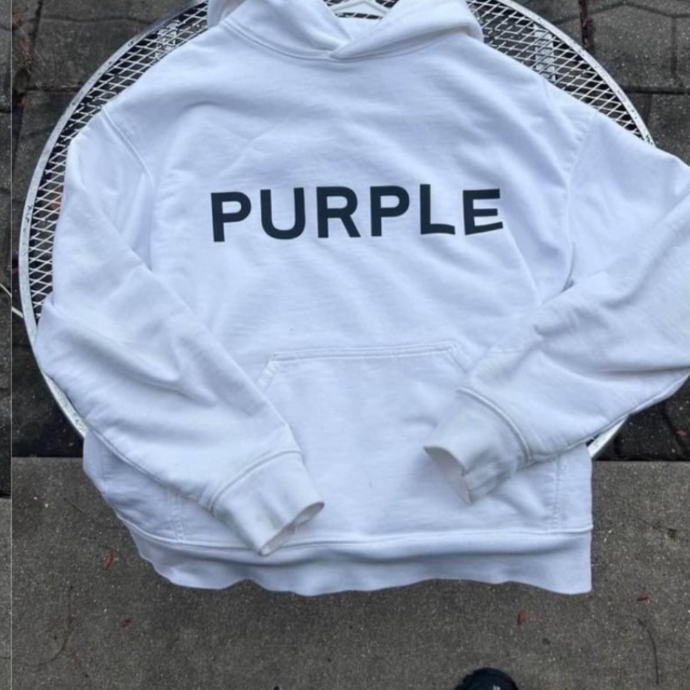 Purple hoodie authentic